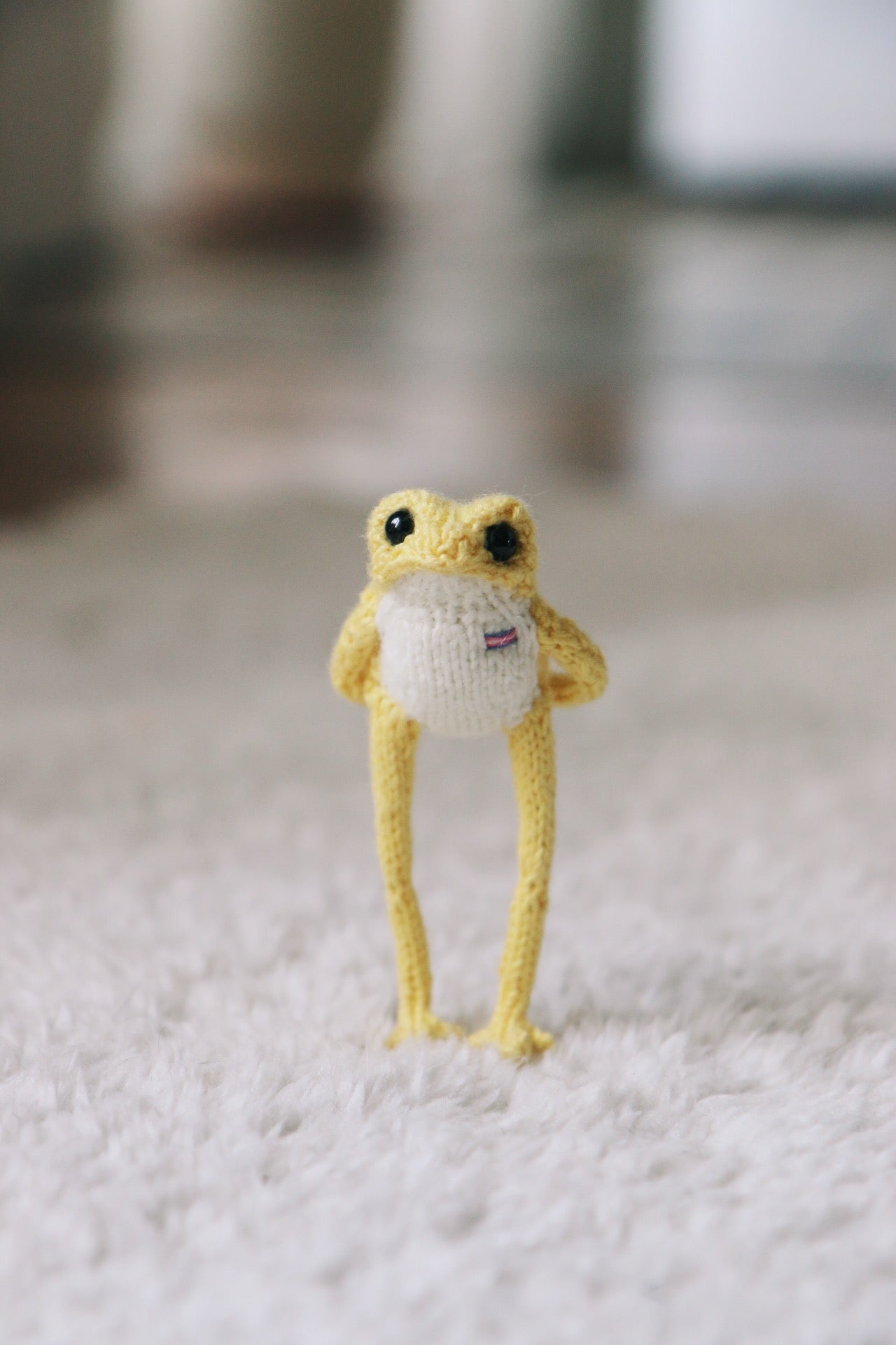 🏳️‍⚧️ Embroidered Mini Frog